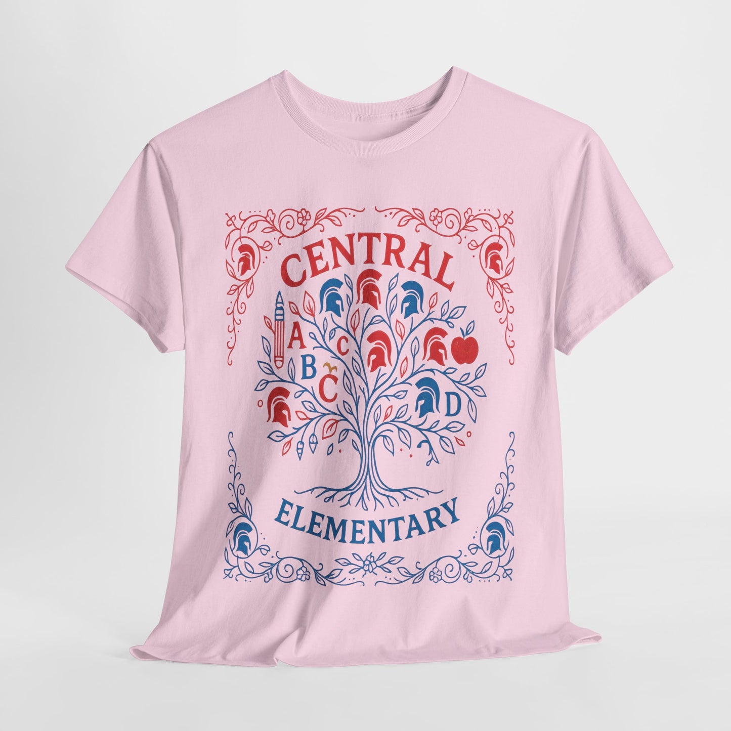Floral Central Elementary Spartan Gildan Tee