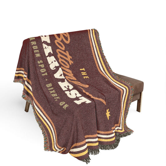 Bottomland Harvest Woven Throw Blanket