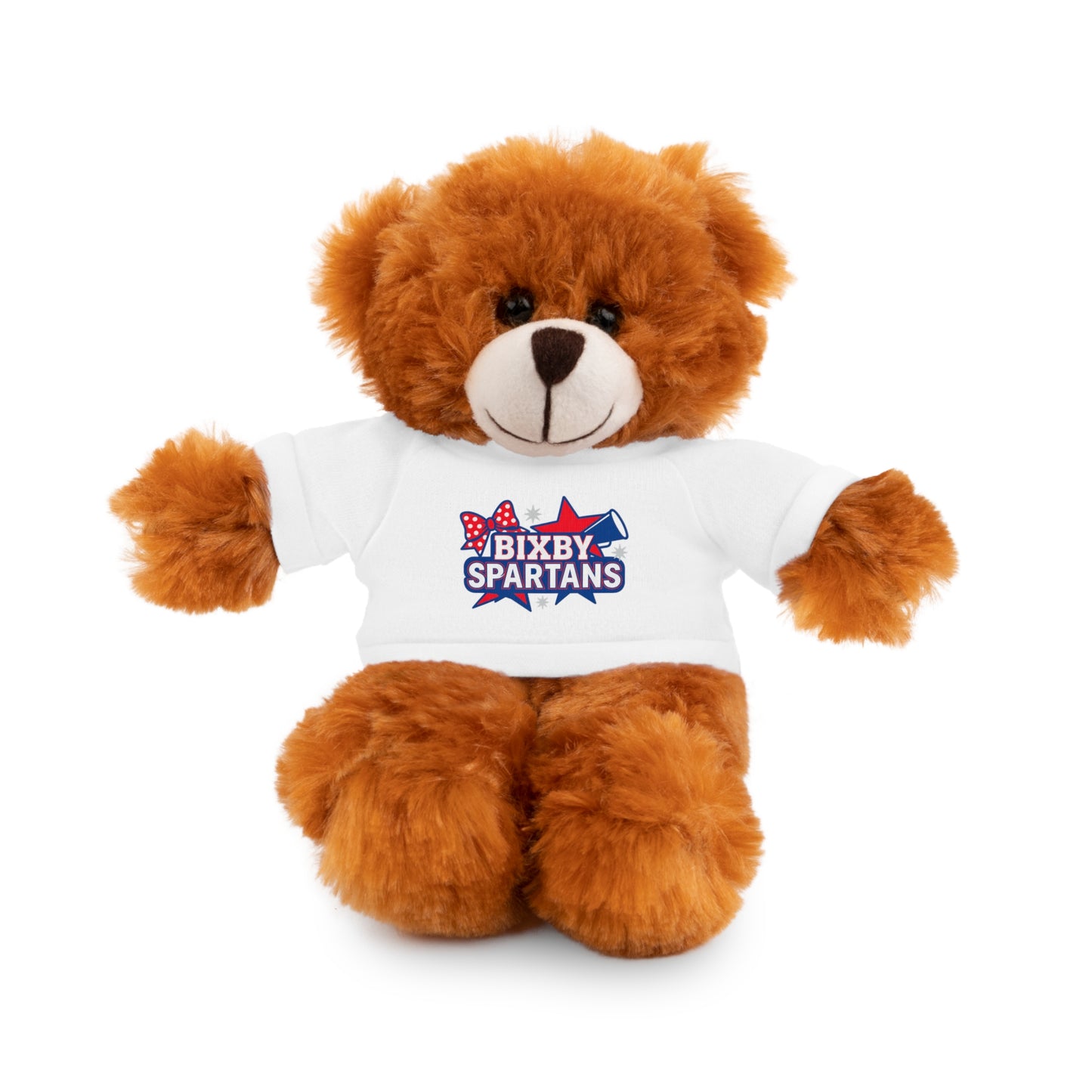 Spartan Cheer Stuffed Animal Logo