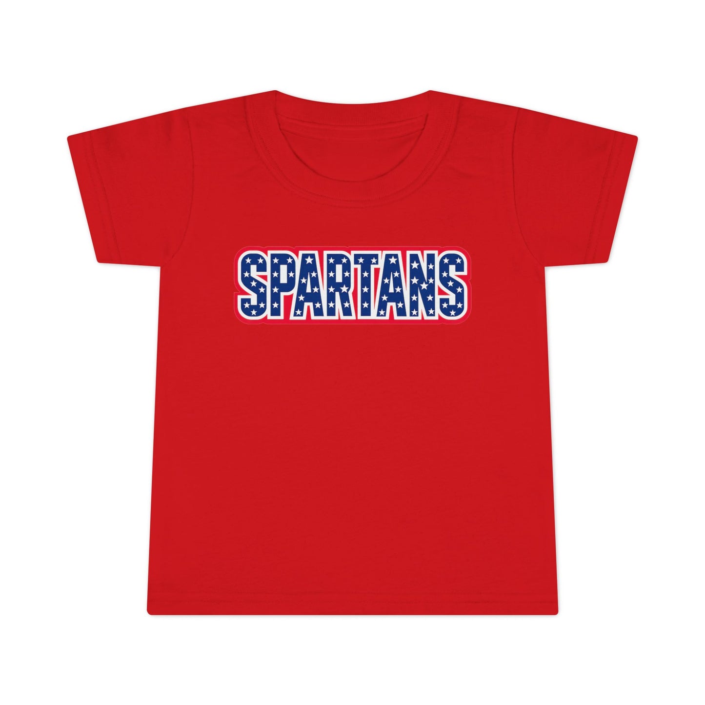 Spartans Patriotic Toddler Gildan Tee