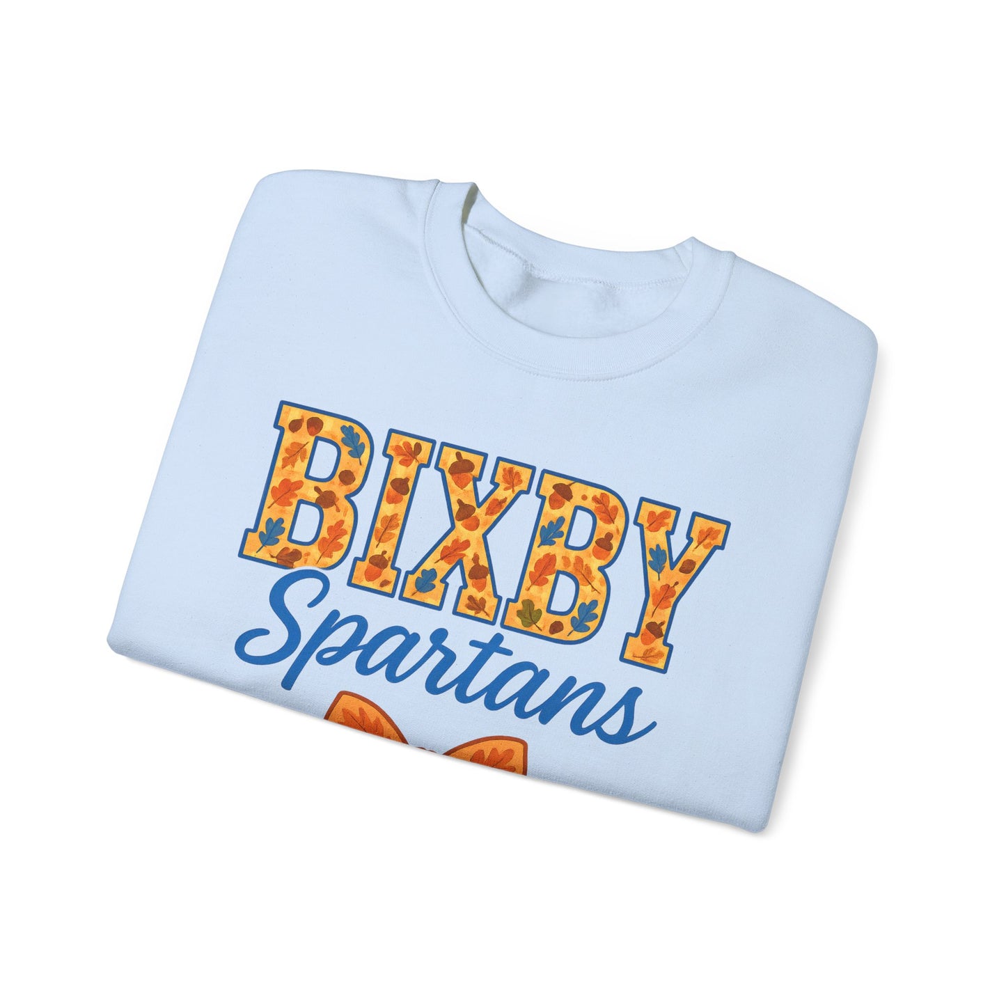 Bixby Spartans Fall Vibes Gildan Sweatshirt