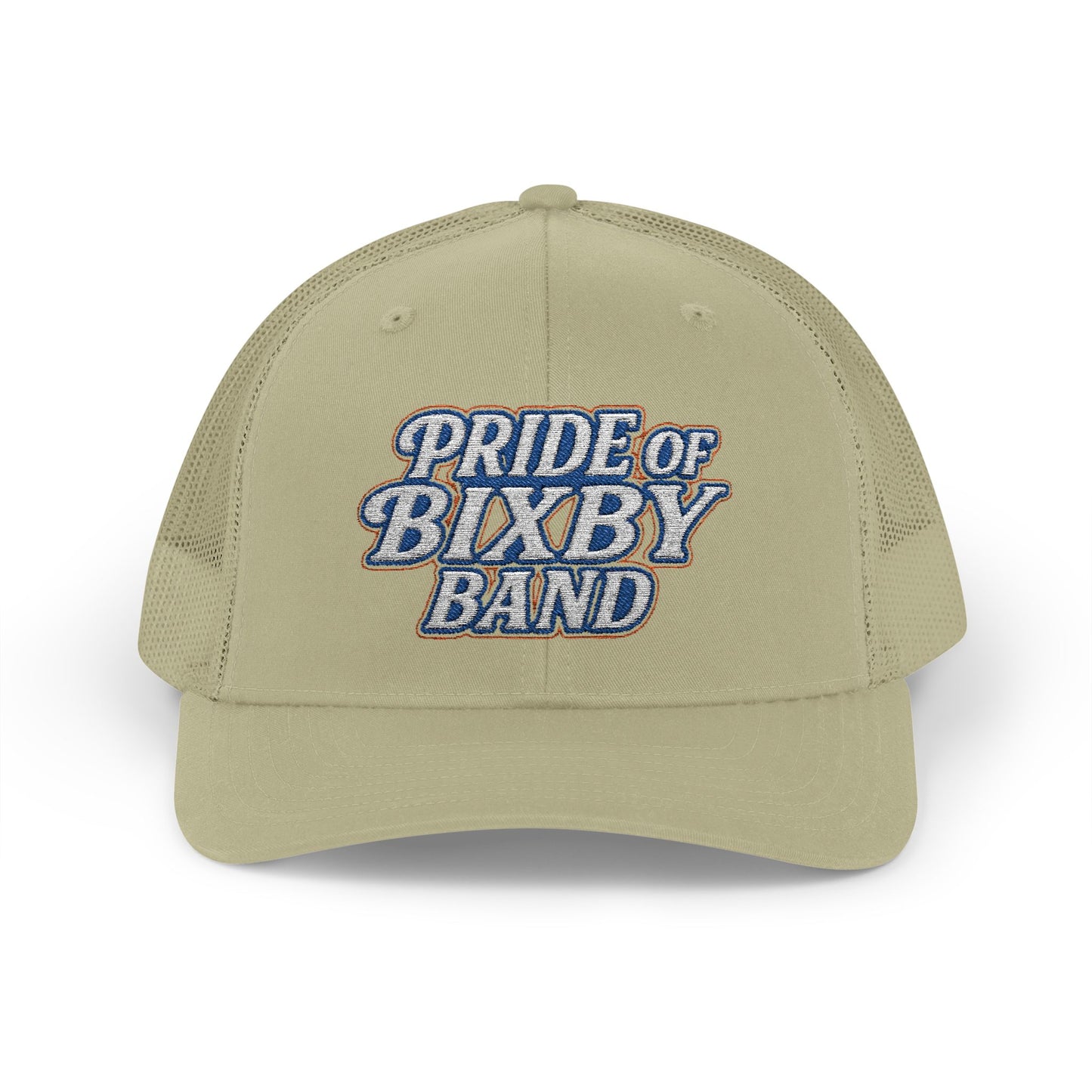 Pride of Bixby Band Embroidered Trucker Snapback