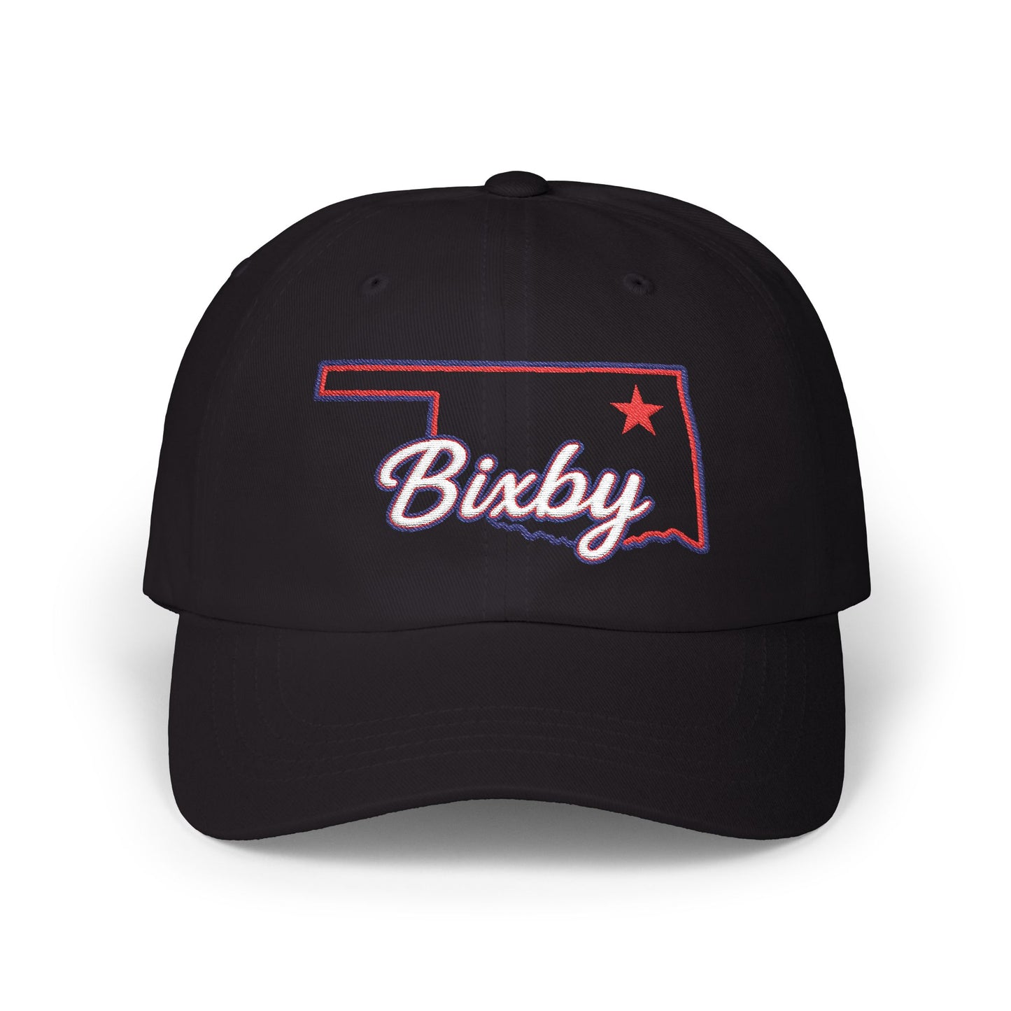 Bixby Oklahoma Embroidered Camouflage Ballcap