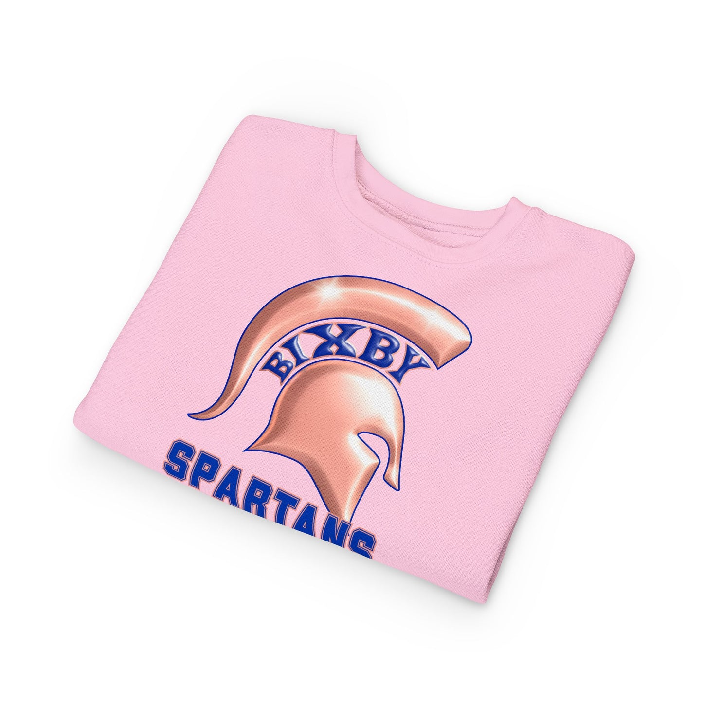 Bixby Spartans Metallic Rose Gold Toddler Rabbit Skins Sweatshirt