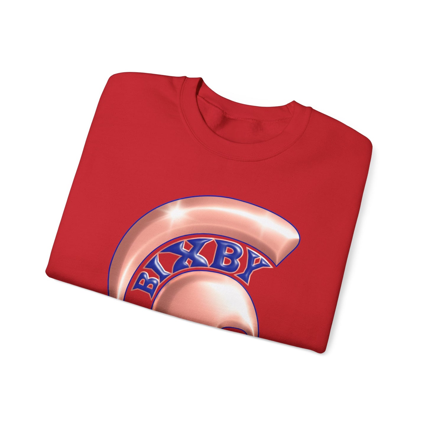 Bixby Spartan Metallic Rose Gold Gildan Sweatshirt
