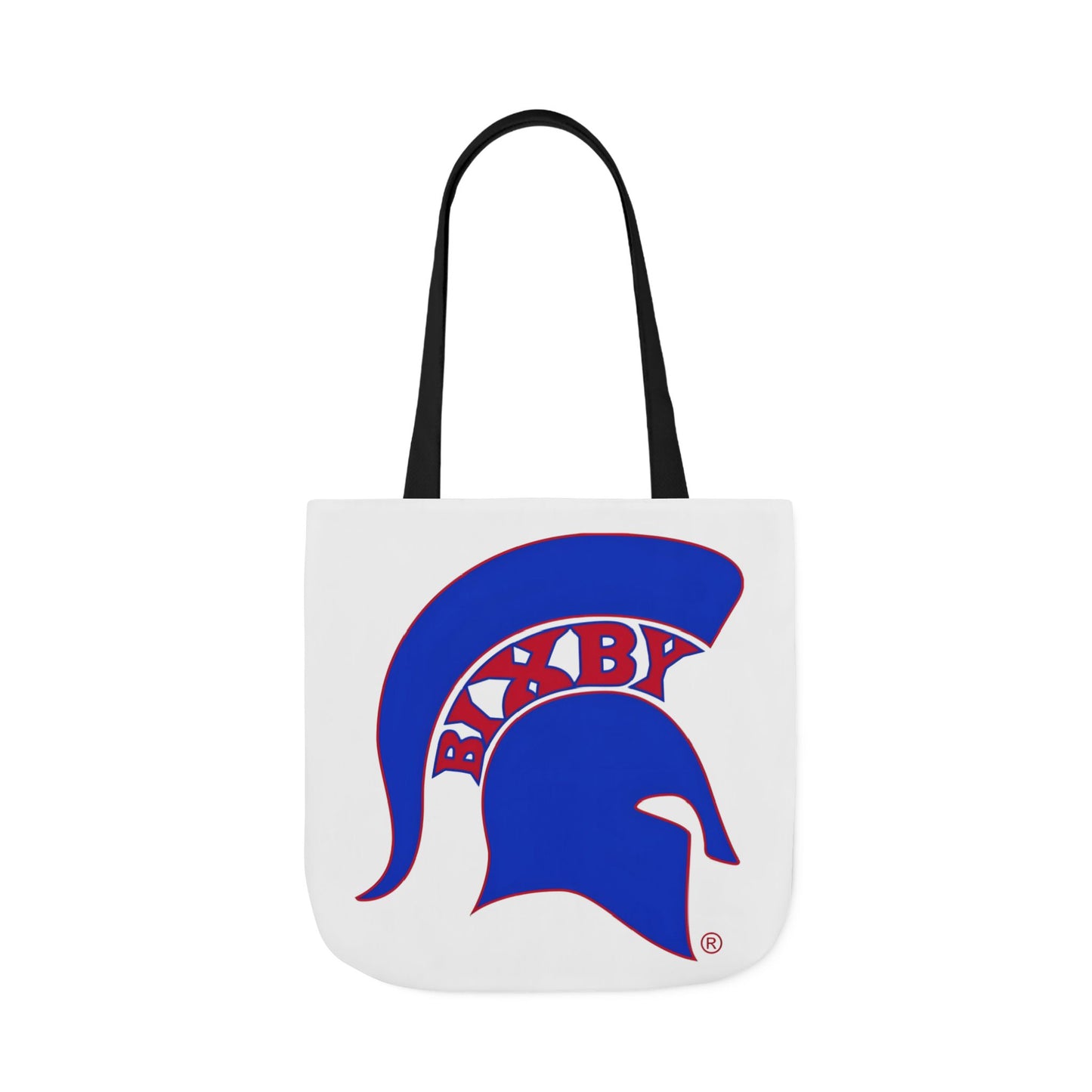 Spartan Blue Logo Canvas Tote Bag