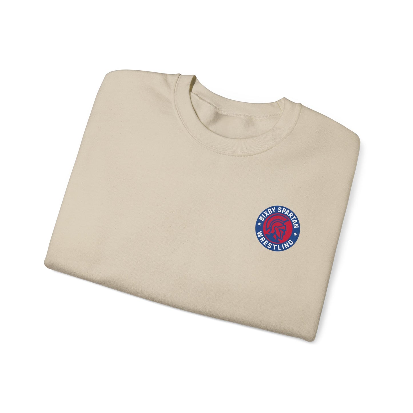 Bixby Spartan Wrestling Gildan Sweatshirt