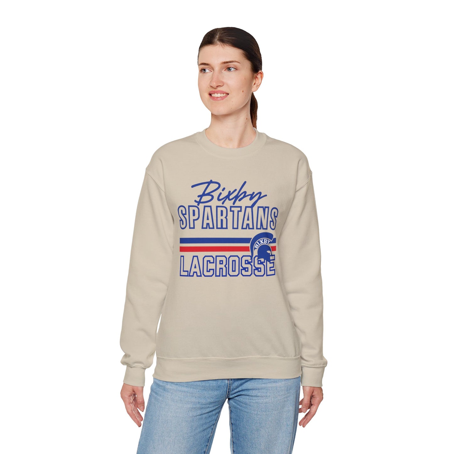 Bixby Spartans Lacrosse Gildan Sweatshirt