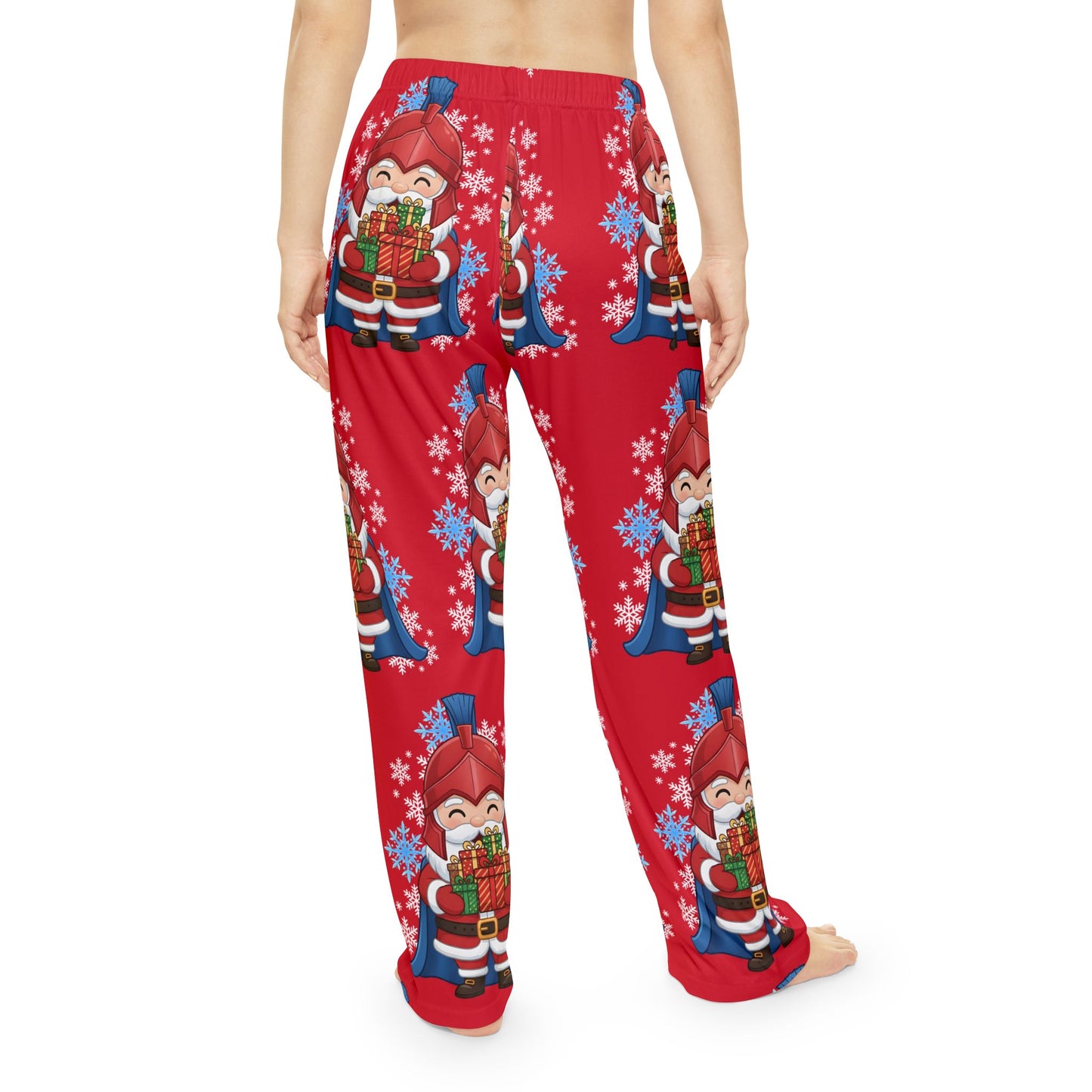 Spartan Santa Women's Red Pajama Bottoms