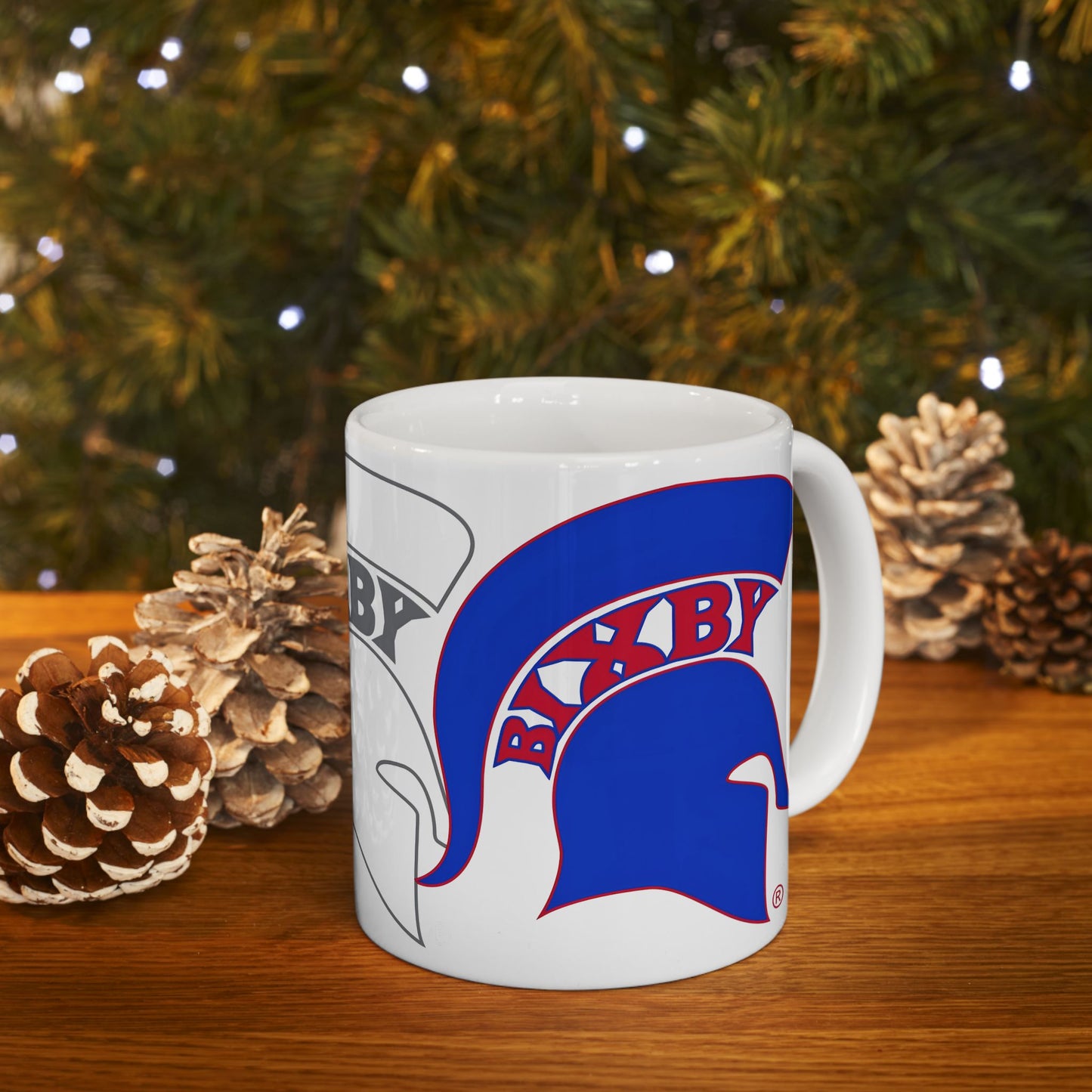 Spartan Red White & Blue Coffee Mug
