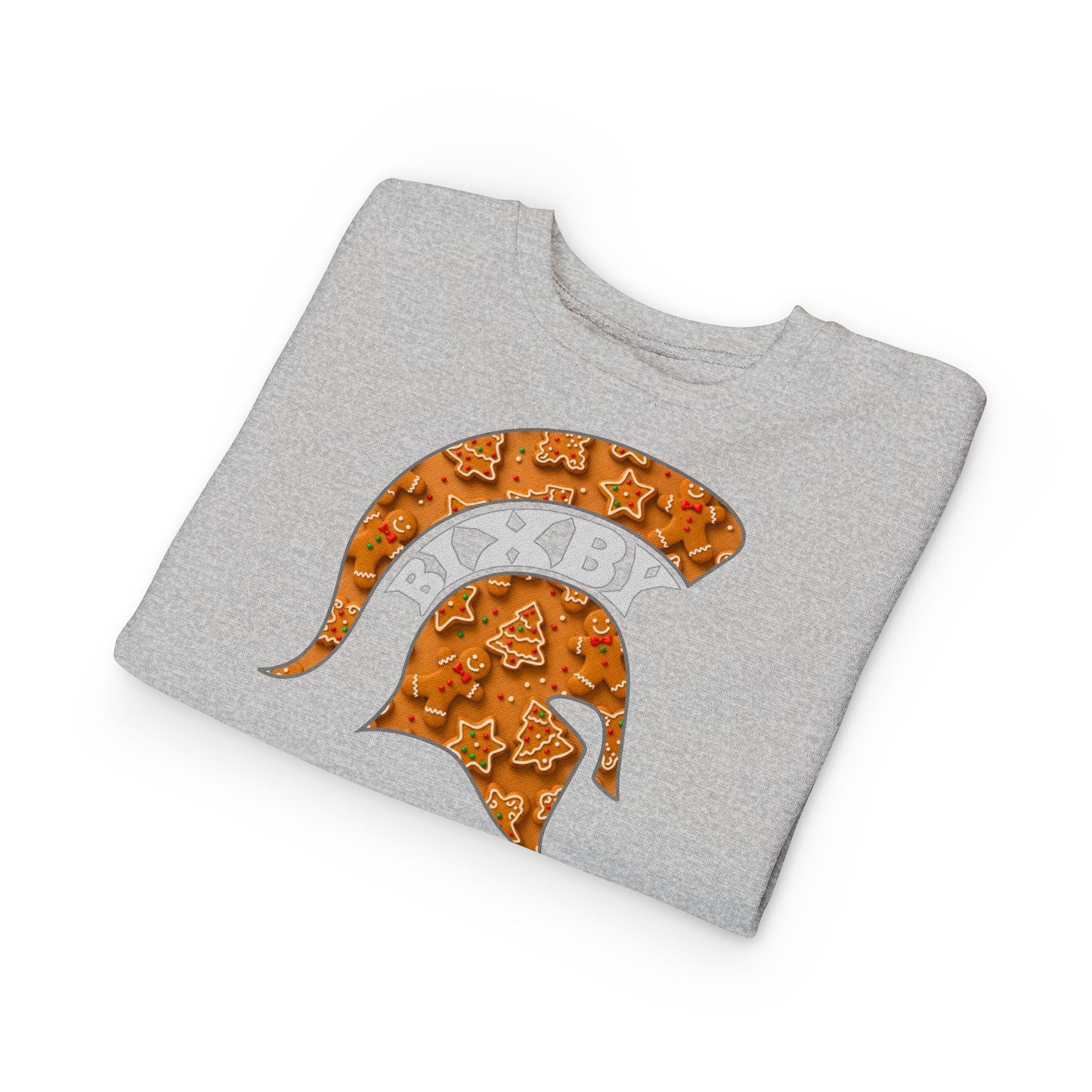Bixby Spartan Gingerbread Toddler Rabbit Skins Sweatshirt
