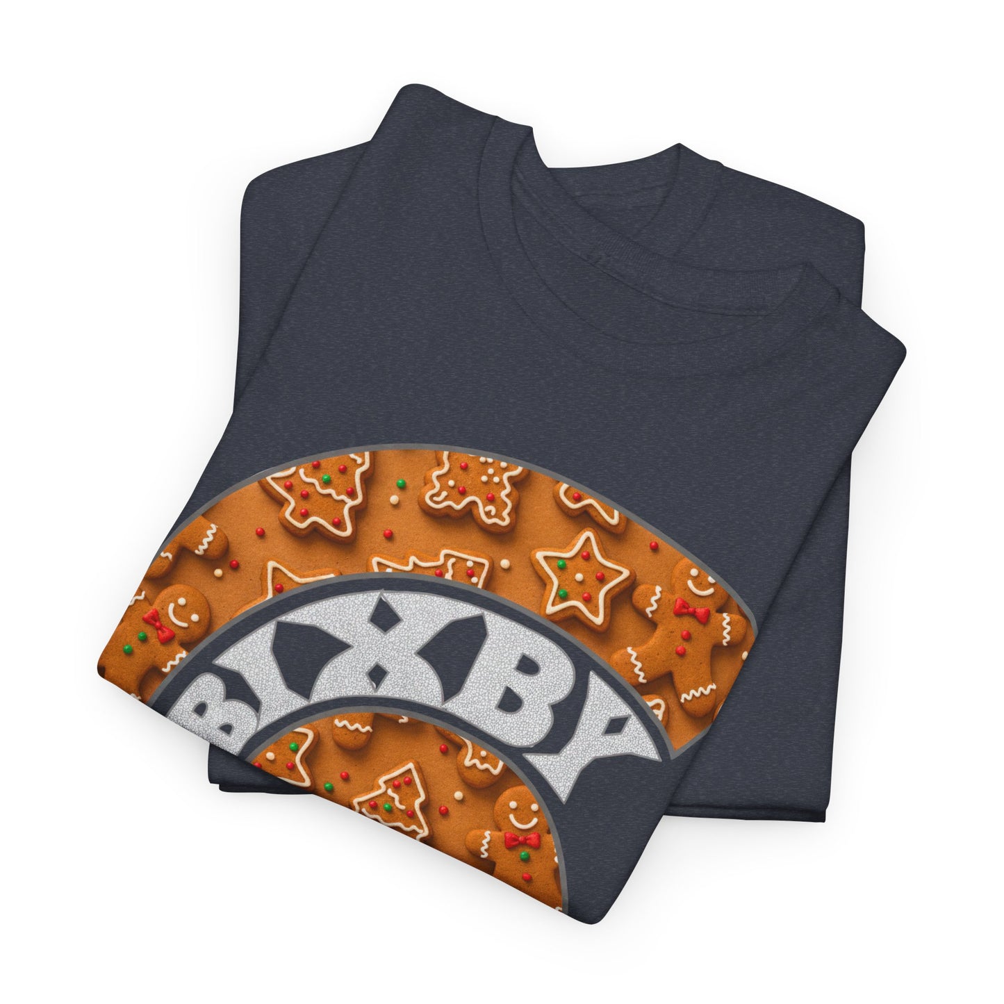 Bixby Spartan Gingerbread Helmet Gildan Tee