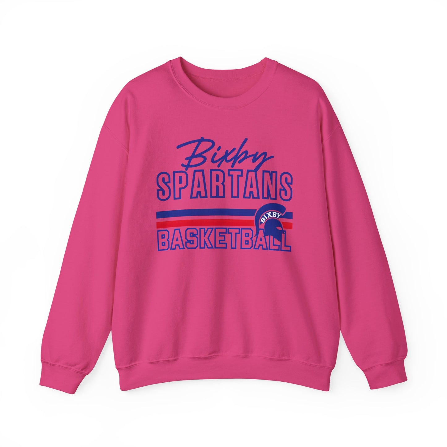 Bixby Spartans Basketball Gildan Sweatshirt