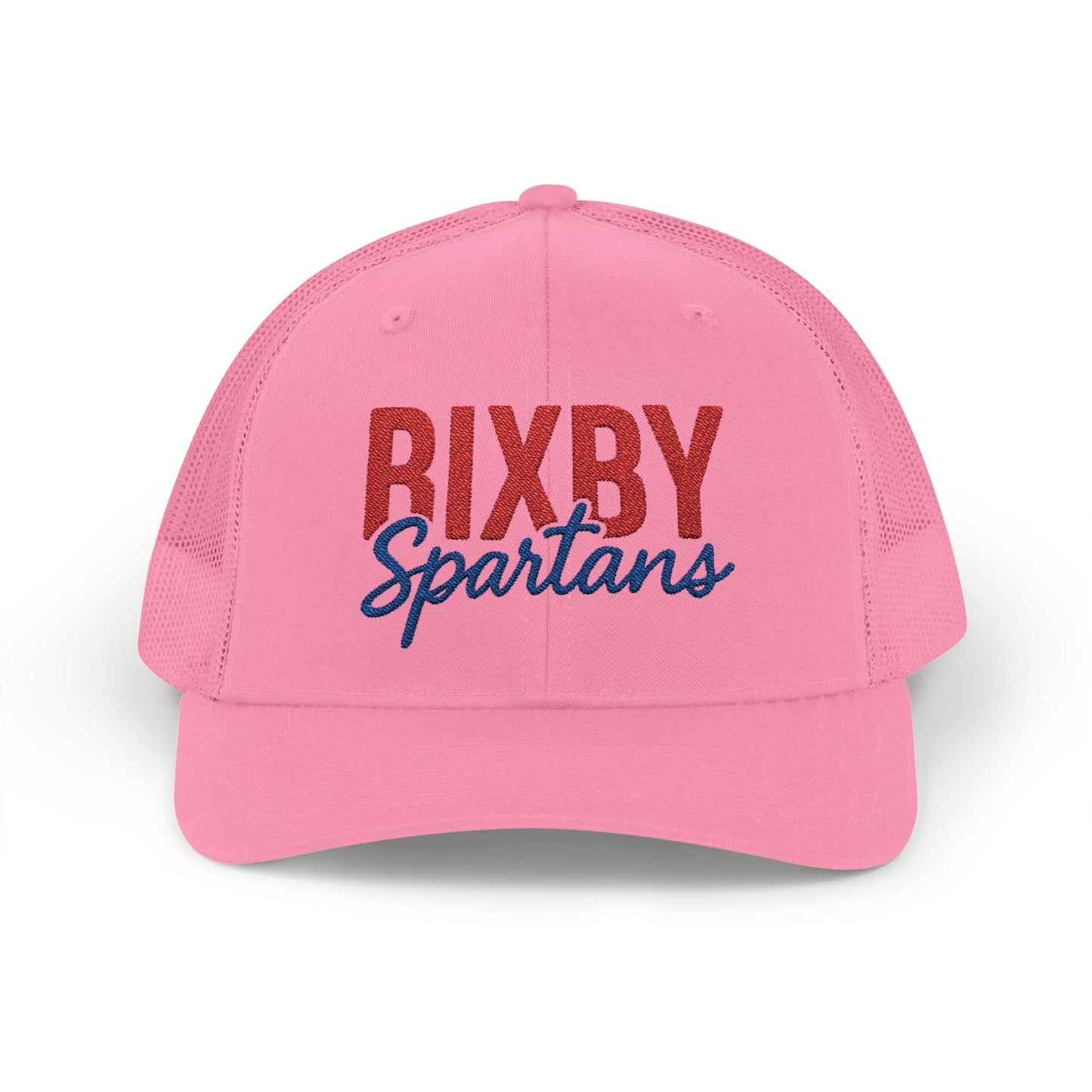 Bixby Spartans Embroidered Trucker Snapback