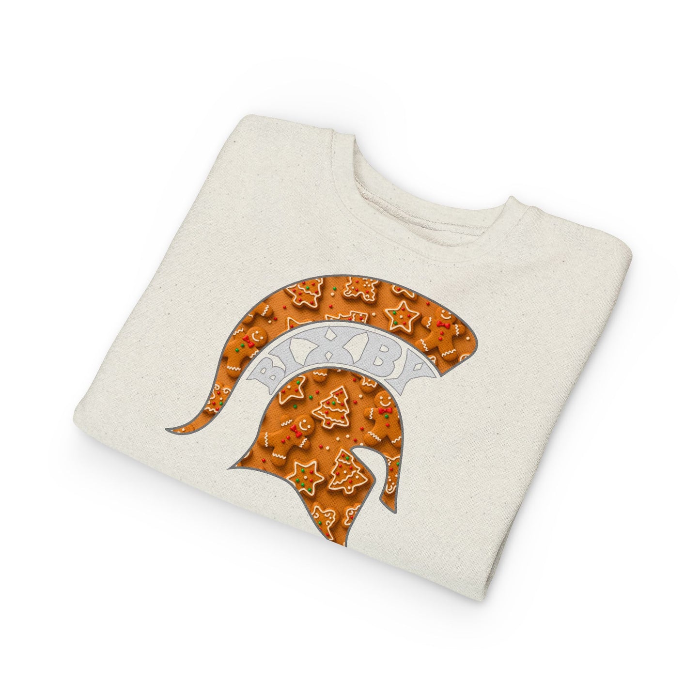 Bixby Spartan Gingerbread Toddler Rabbit Skins Sweatshirt