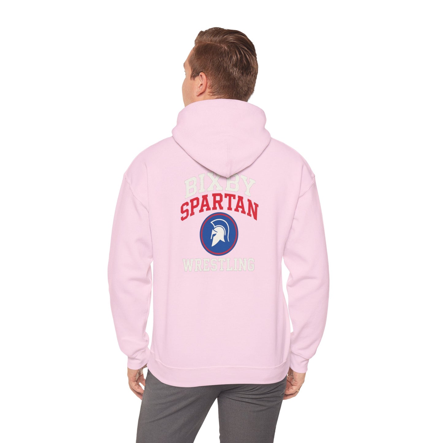 Bixby Spartan Wrestling Gildan Hoodie