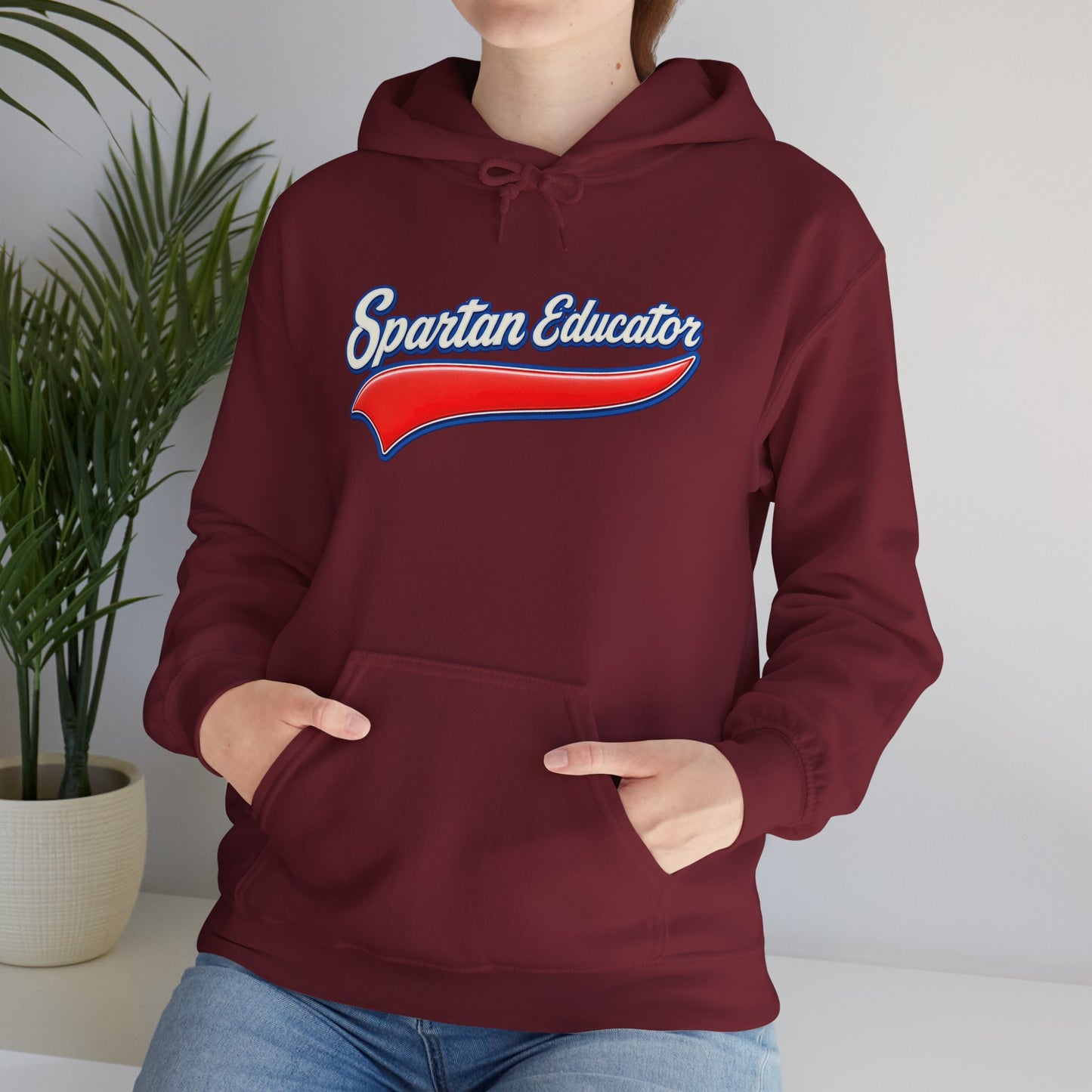 Spartan Educator Design Gildan Hoodie