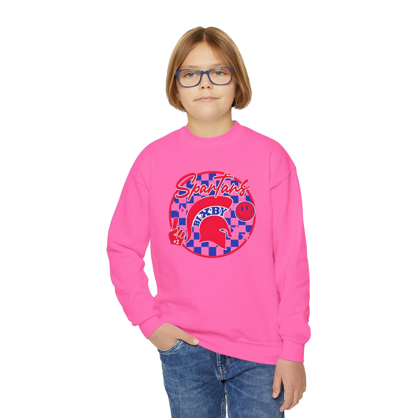 Bixby Spartan Youth Gildan Sweatshirt