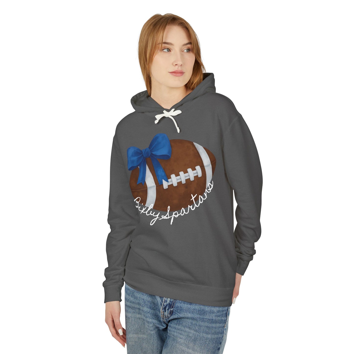 Bixby Spartans Cheer & Football Comfort Colors Hoodie