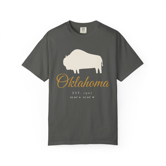 Oklahoma Bison Tee | Comfort Colors