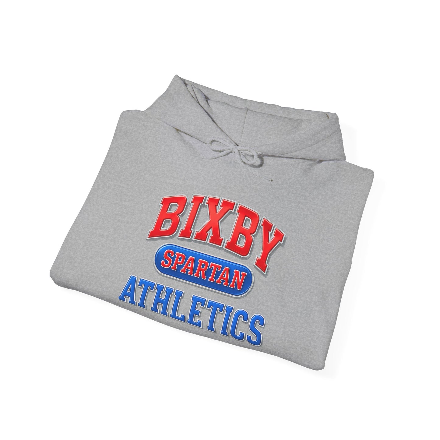 Bixby Spartan Athletics Metallic Gildan Hoodie