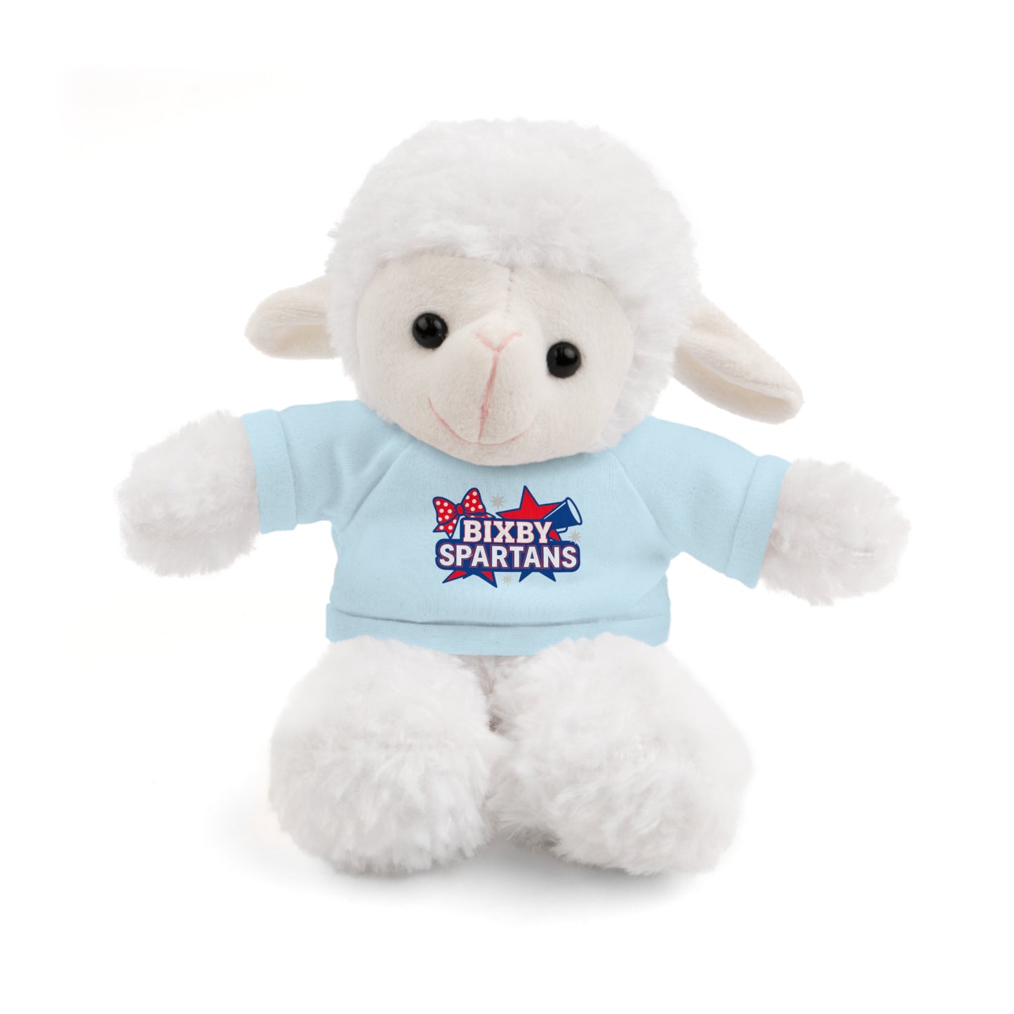 Spartan Cheer Stuffed Animal Logo