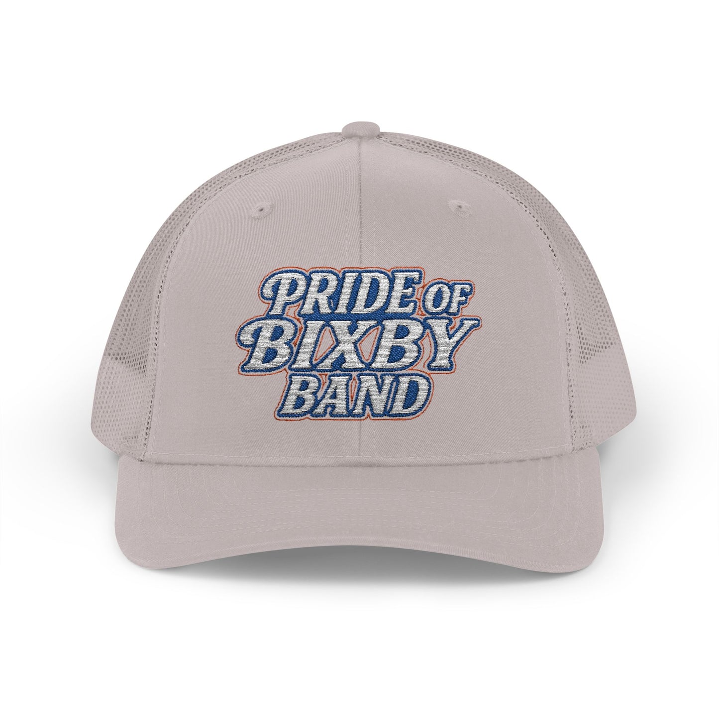 Pride of Bixby Band Embroidered Trucker Snapback