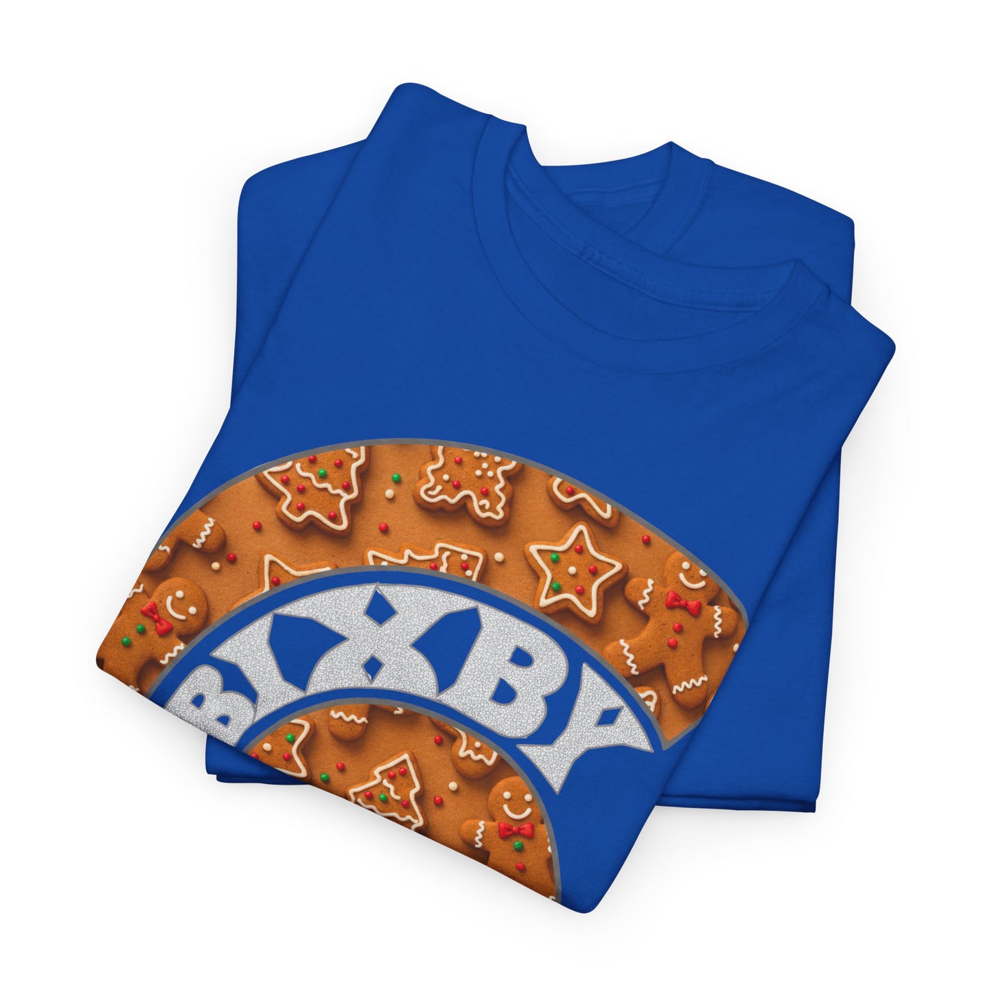 Bixby Spartan Gingerbread Helmet Gildan Tee