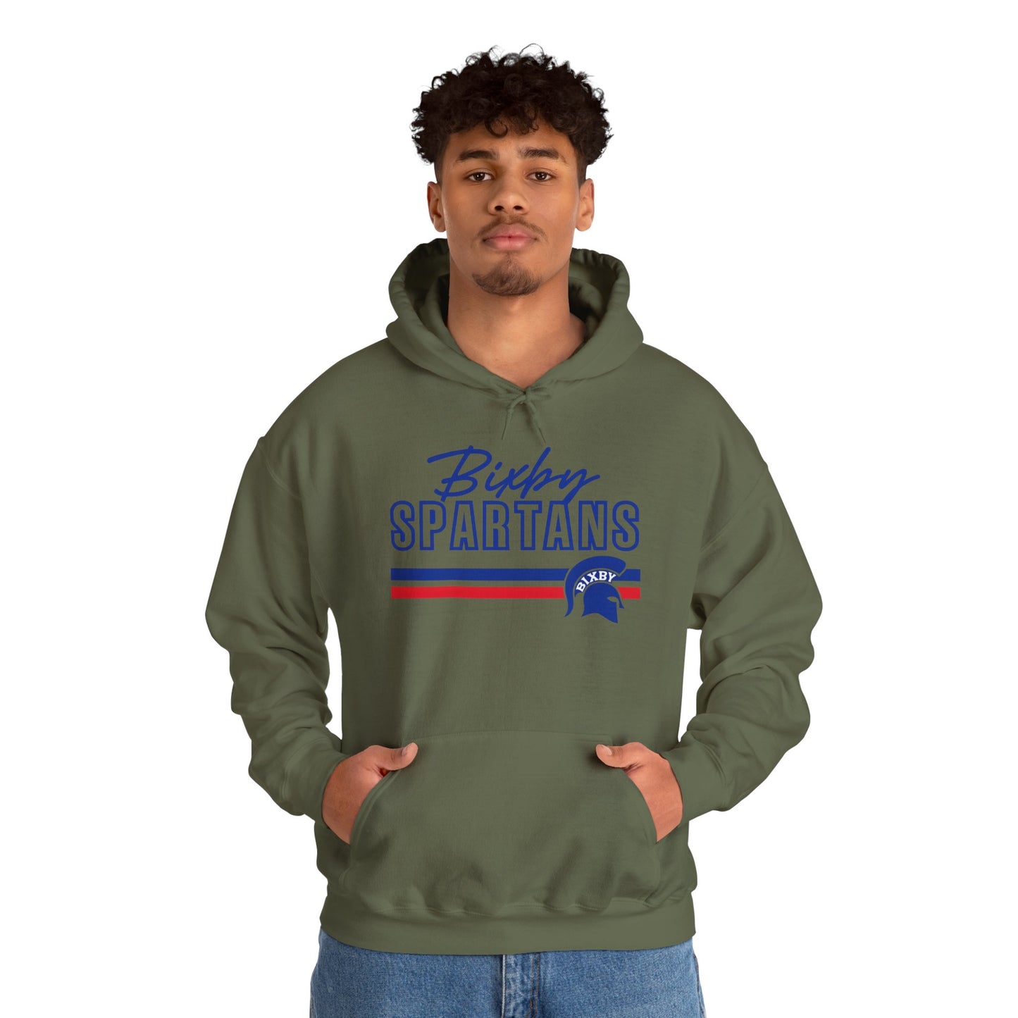 Bixby Spartans Gildan Hoodie