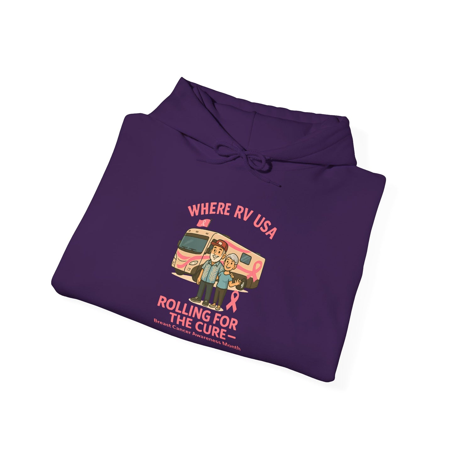 Where RV USA Breast Cancer Awareness Gildan Hoodie