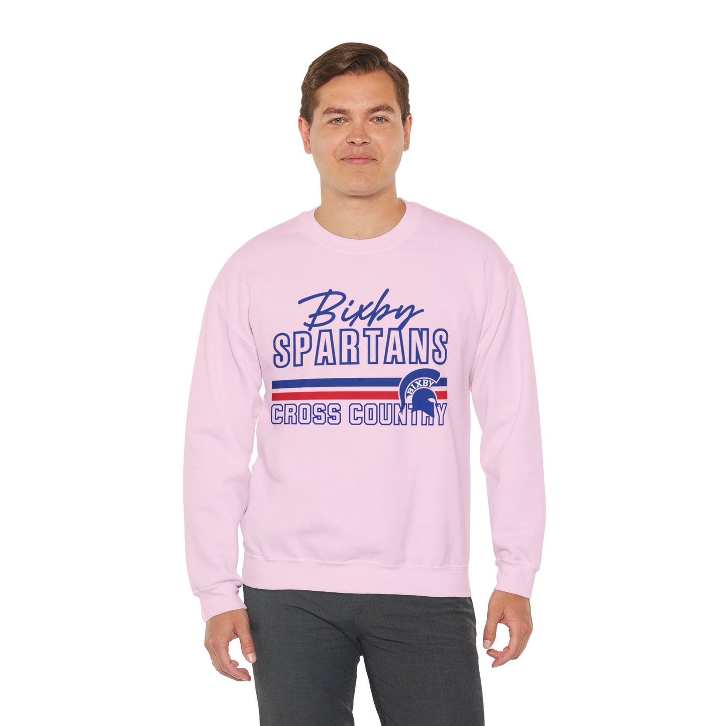 Bixby Spartans Cross Country Gildan Sweatshirt