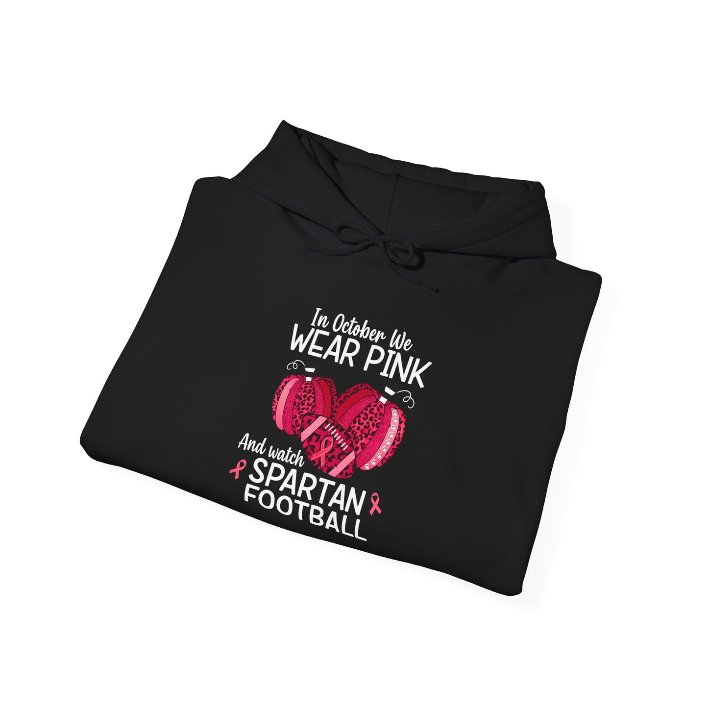 Wear Pink October Breast Cancer Awareness Gildan Hoodie