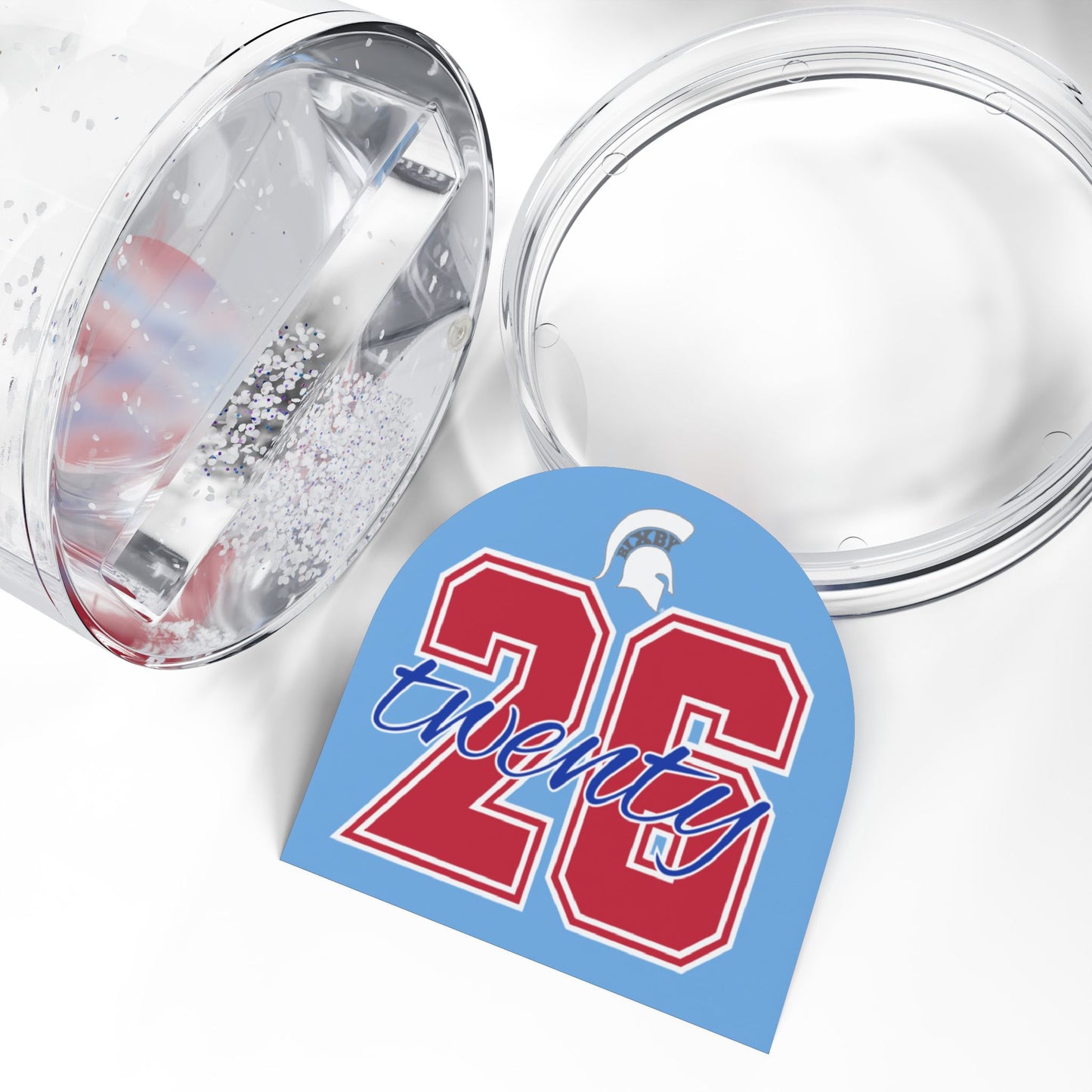 Spartan Senior Class 2026 Graduation Snow Globe