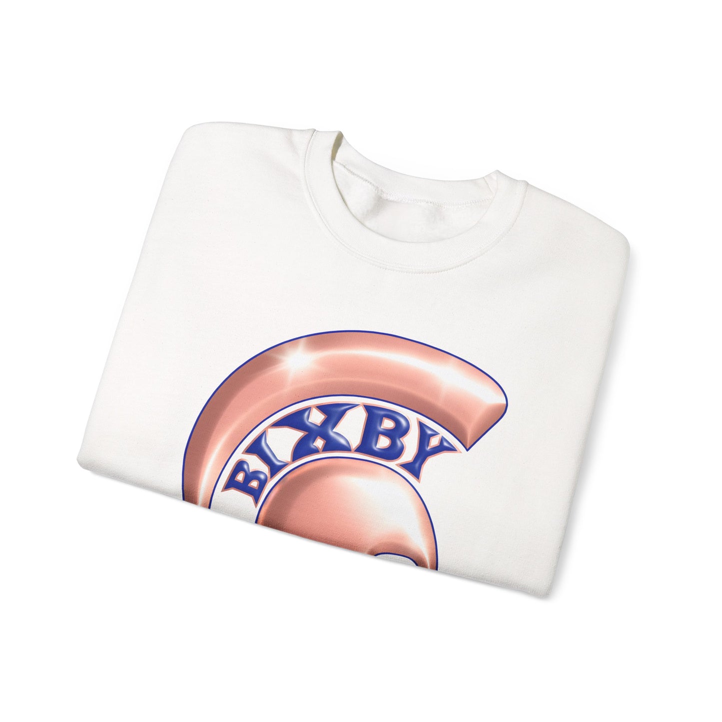Bixby Spartan Metallic Rose Gold Gildan Sweatshirt