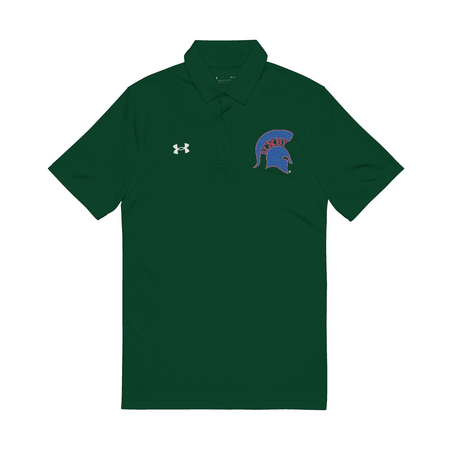 Bixby Under Armour Blue Logo Men's Polo (Embroidered)