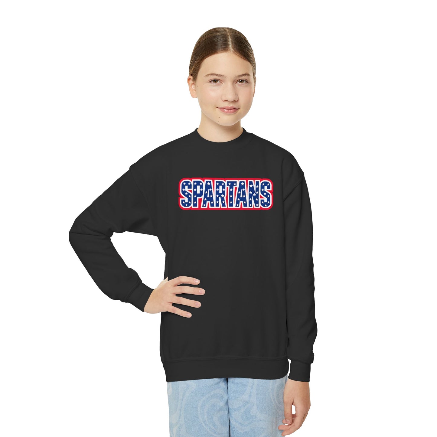 Spartan Patriotic Youth Gildan Sweatshirt