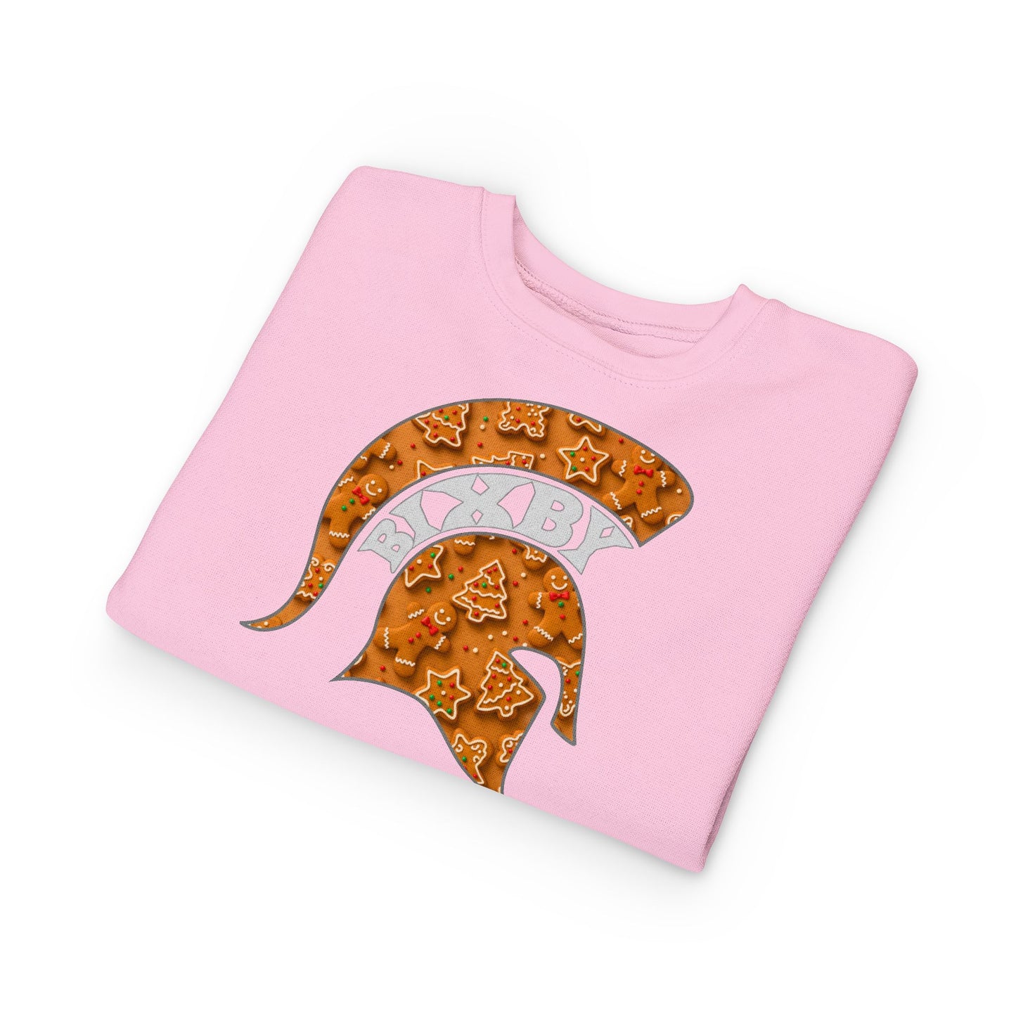 Bixby Spartan Gingerbread Toddler Rabbit Skins Sweatshirt