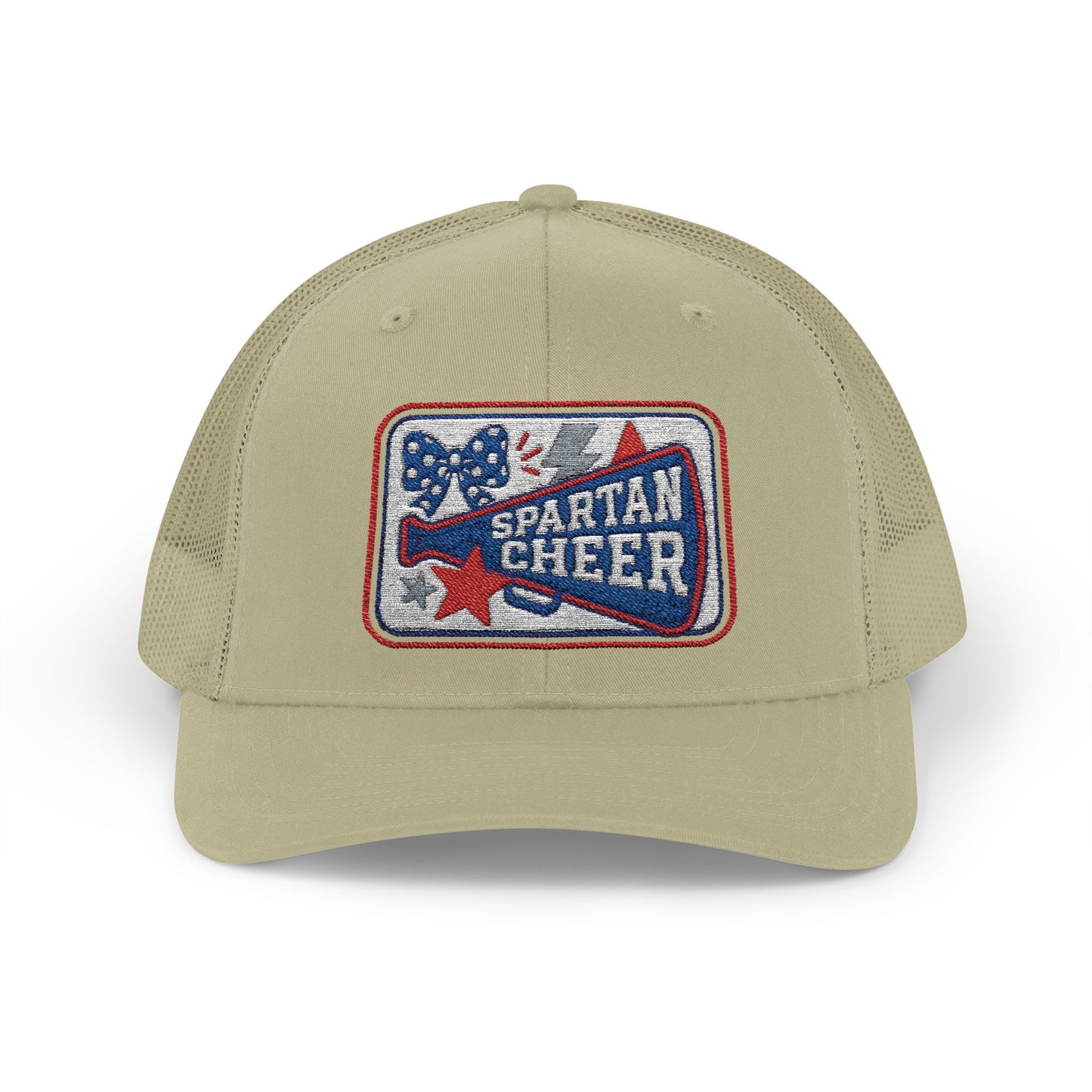 Spartan Cheer Embroidered Trucker Snapback