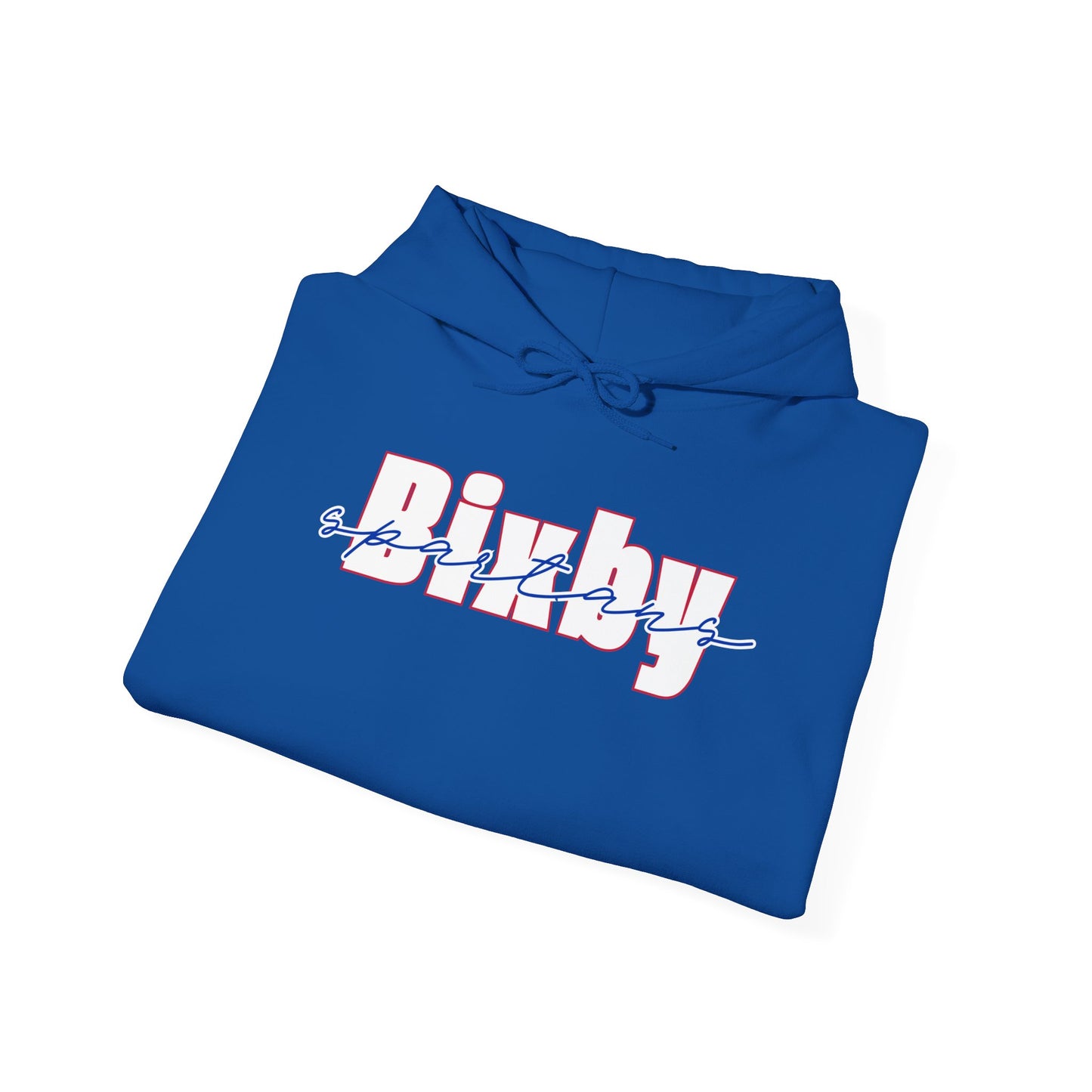 Bixby Spartans Cursive Gildan Hoodie