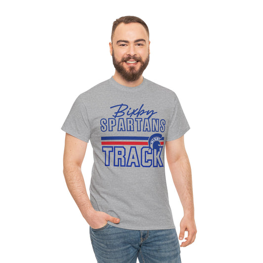 Bixby Spartans Track Gildan Tee