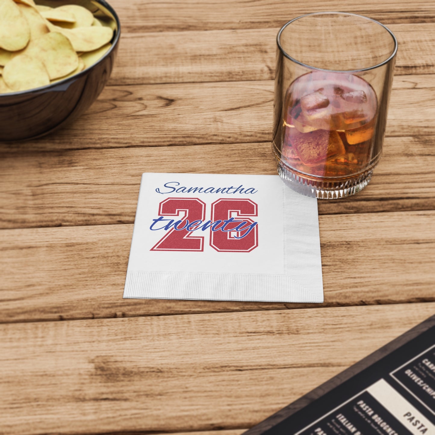Bixby Spartan Senior Class 2026 Party Napkin