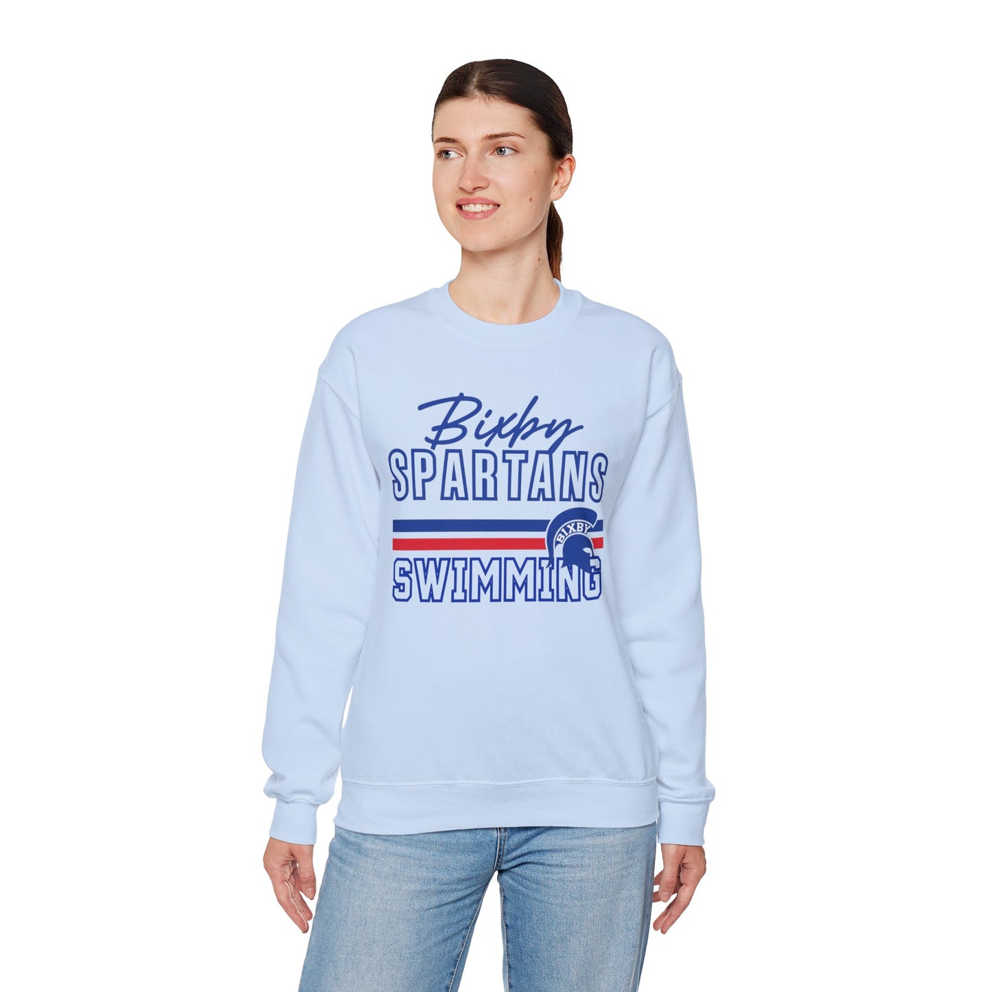 Bixby Spartans Swim Gildan Sweatshirt