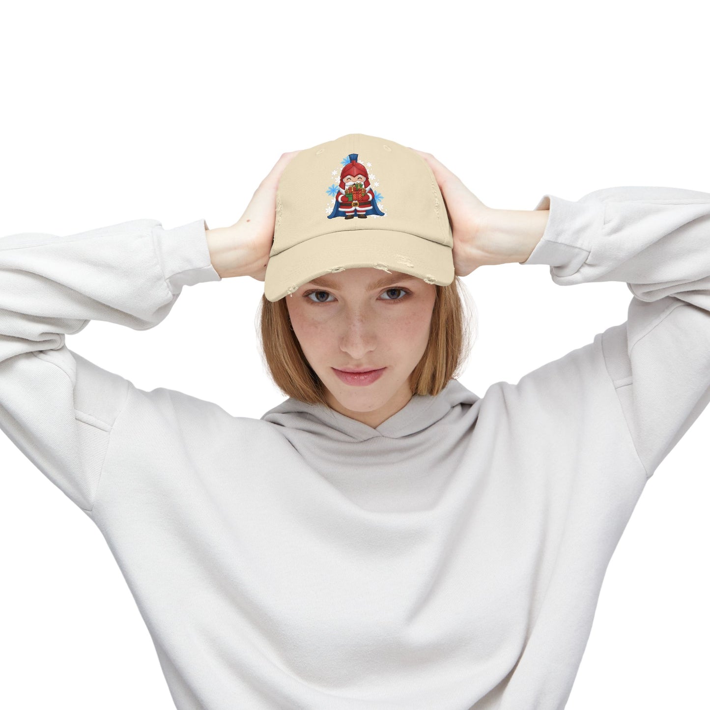 Spartan Clause Distressed Classic Ballcap