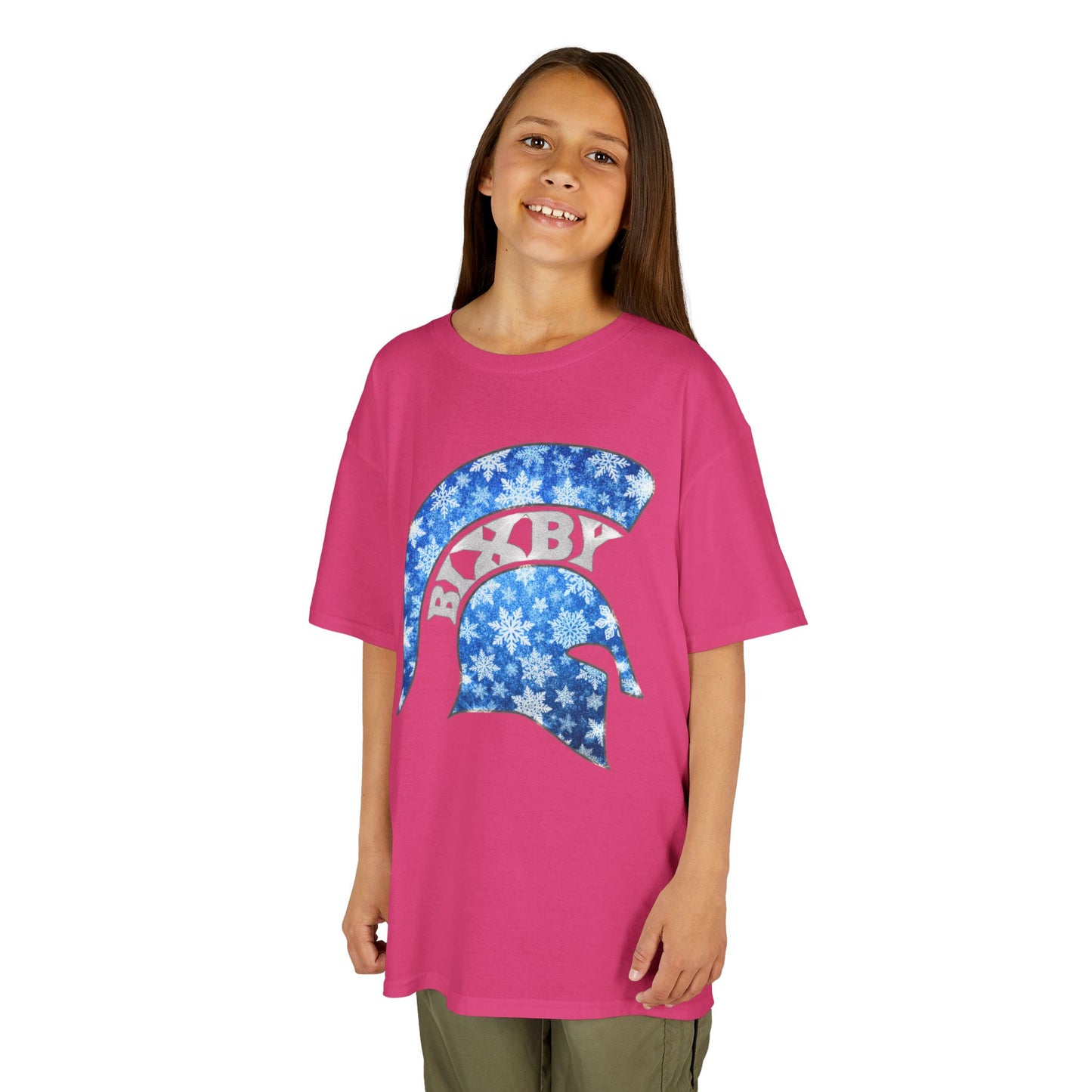 Bixby Spartan Winterfrost Youth Gildan Tee