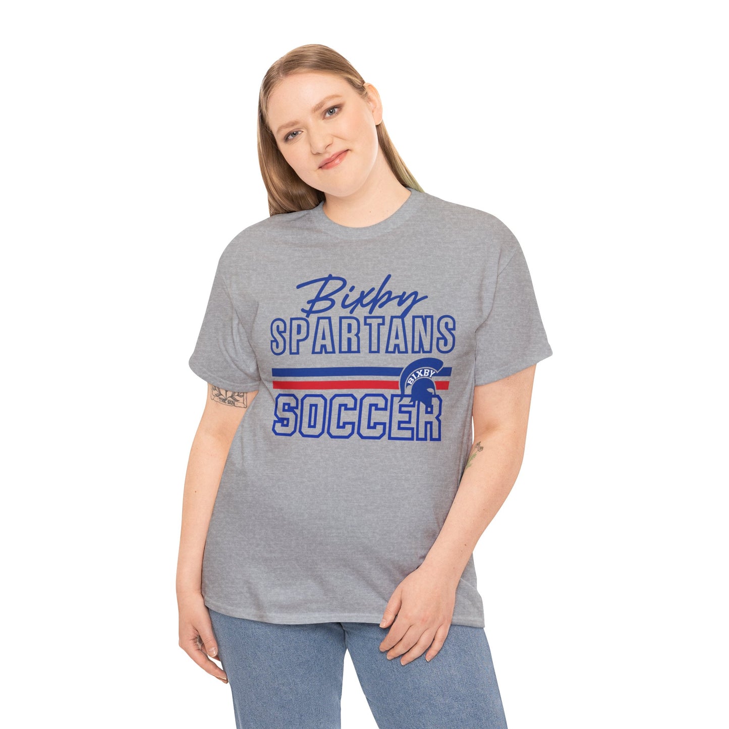 Bixby Spartans Soccer Gildan Tee