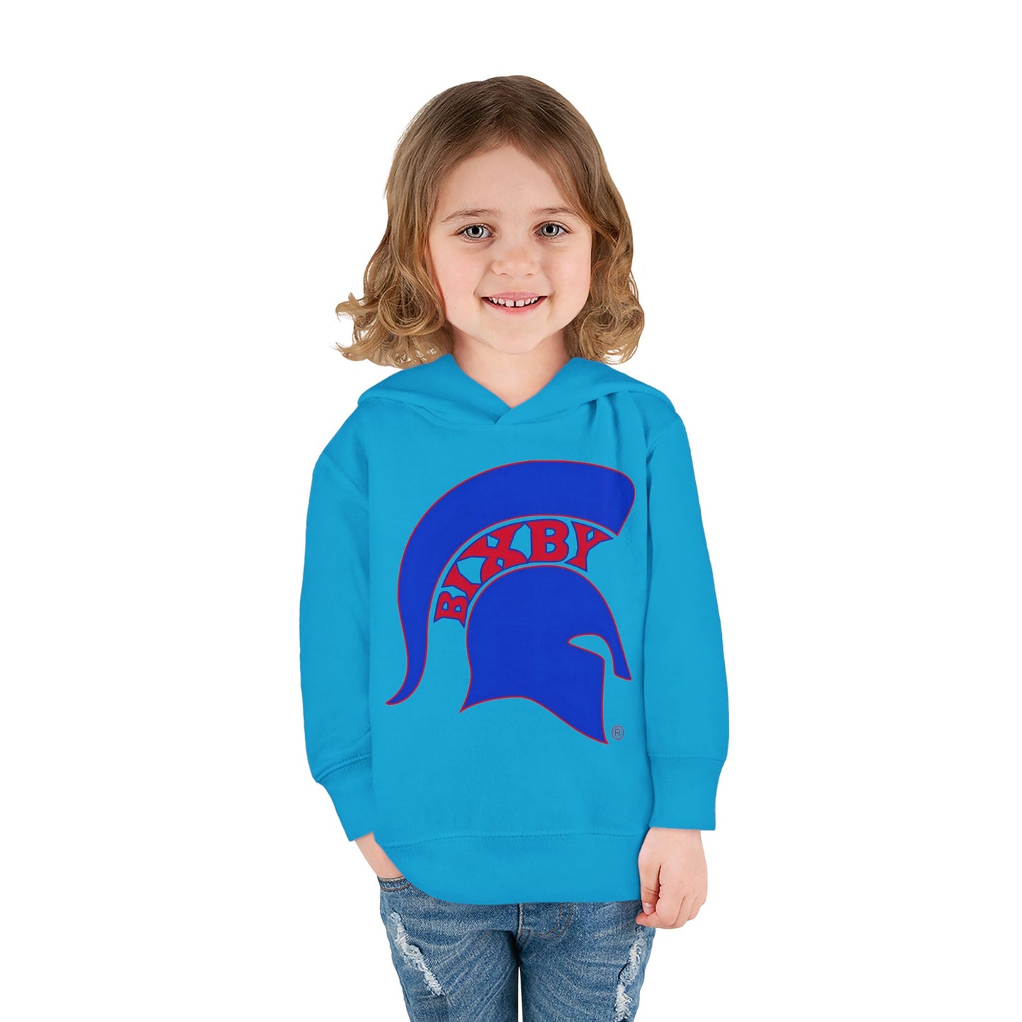 Bixby Blue Logo Toddler Rabbit Skins Sweatshirt