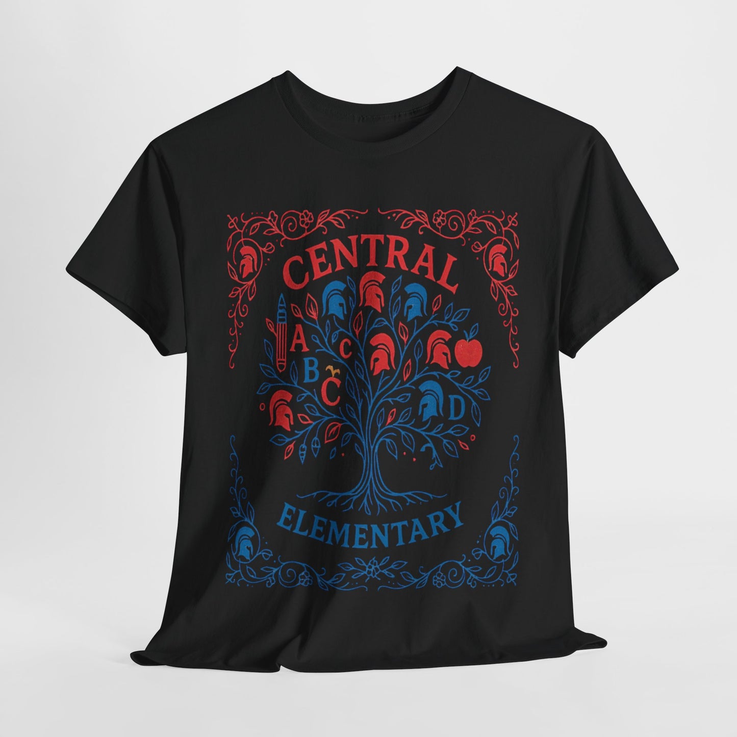 Floral Central Elementary Spartan Gildan Tee