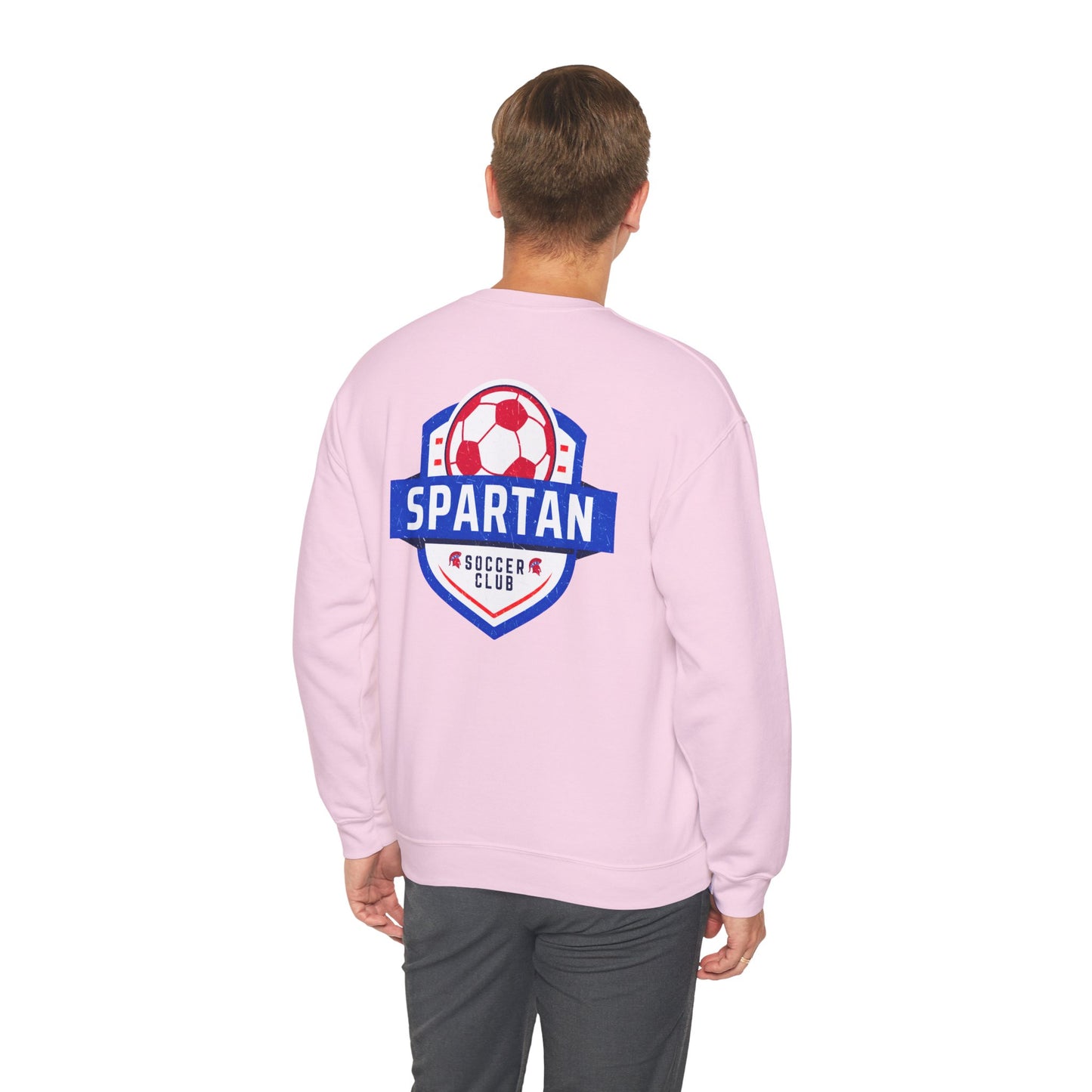 Spartan Soccer Club Distressed Crest Gildan Sweatshirt