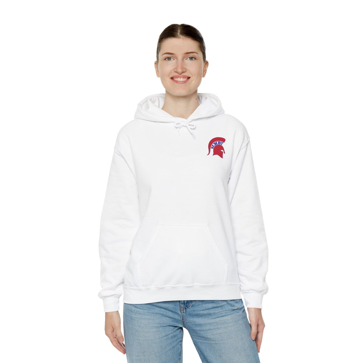 Spartan Soccer Club Distressed Crest Gildan Hoodie