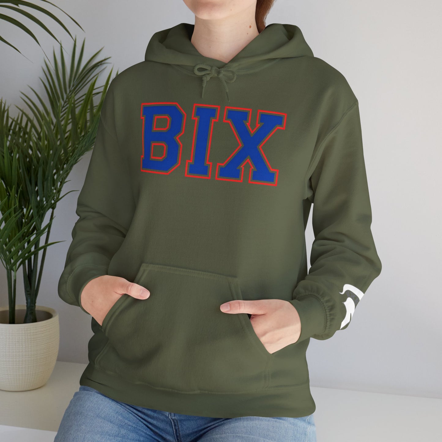 Bixby Spartan BIX Gildan Hoodie